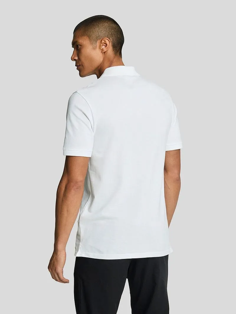 Lyle and Scott Lyle and Scott Tonal Eagle Polo Weiß - Größe M, Weiß, – Produktbild 3 von 5