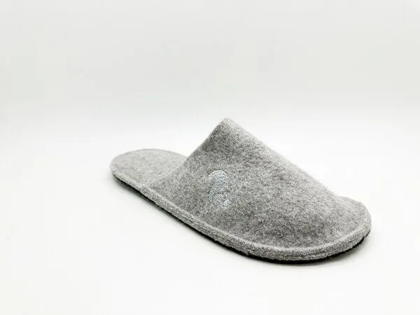 thies "thies ® Cozy Alpaca Slipper" aus Alpaka, made in Austria, Gray (grau), – Produktbild 2 von 2