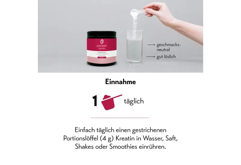 pureSGP pureSGP Kreatin Pulver – Produktbild 6 von 8