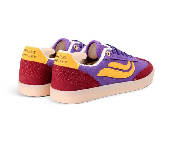 Genesis Footwear Genesis Footwear G-Volley Hairy, Wine/purple/sunyellow, – Produktbild 3 von 4