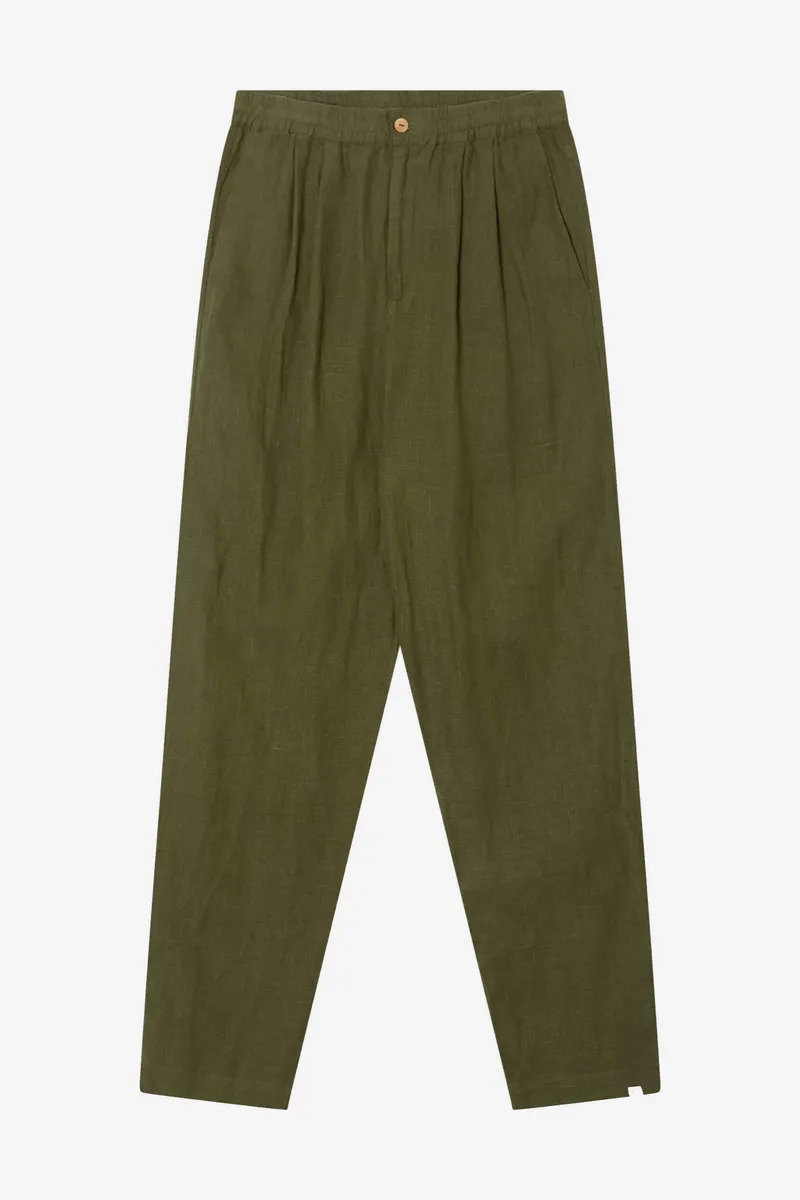 MATONA MATONA Herren vegan Hose Classic Olive, Olivgrün, – Produktbild 2 von 2
