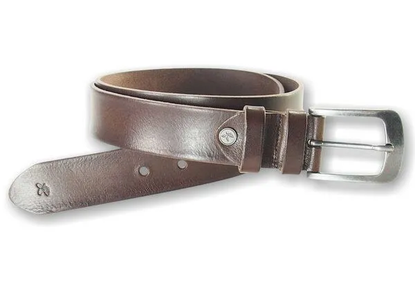 Greenbelts Greenbelts Herren Ledergürtel TYLER, Cognac, – Produktbild 3 von 4