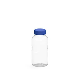 elasto elasto Trinkflasche Carve Refresh, 500 ml, RENEW, transparent/standard-blau PP, Blau / transparent, – Produktbild 1 von 1
