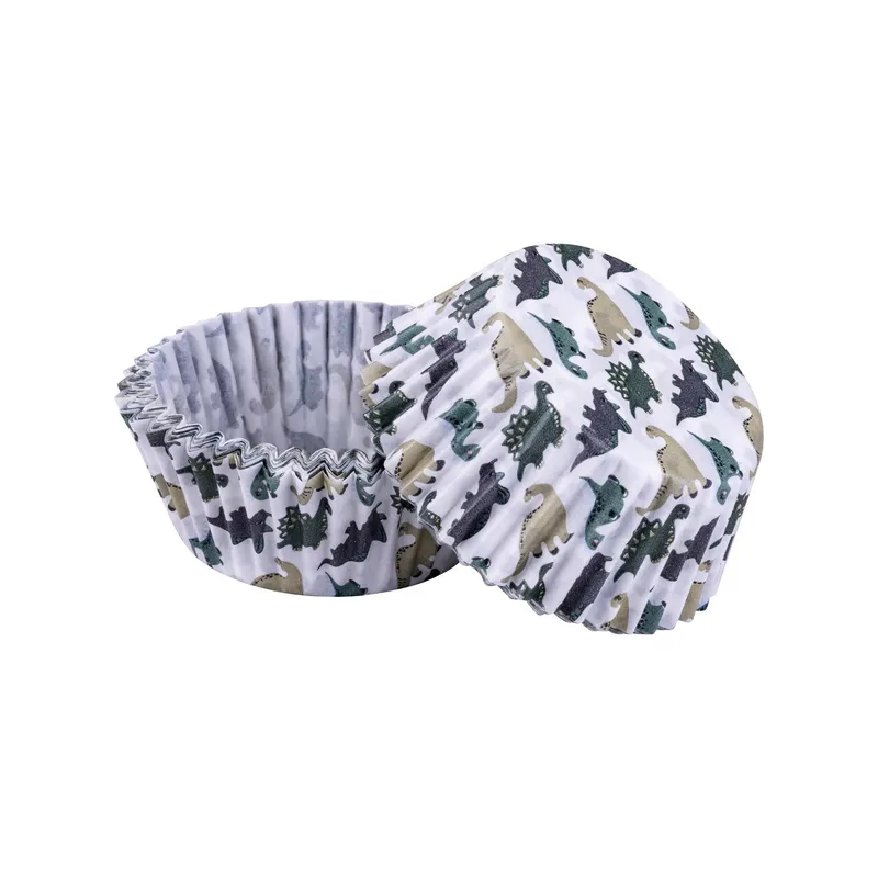 ZENKER ZENKER Muffinförmchen Dino, Ø5cm, 50 Stk. – Produktbild 1 von 3