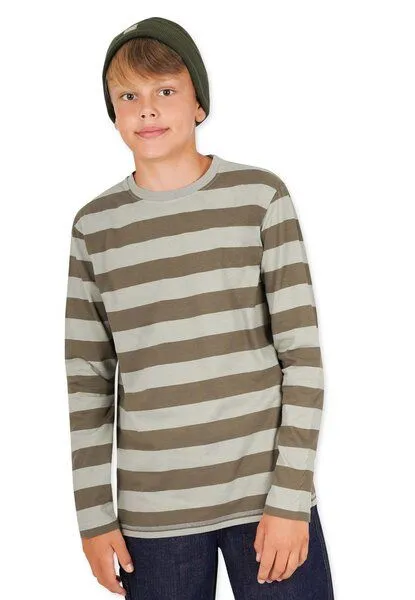 Band of Rascals Band of Rascals Beam Longsleeve, Olive-moos, – Produktbild 1 von 4