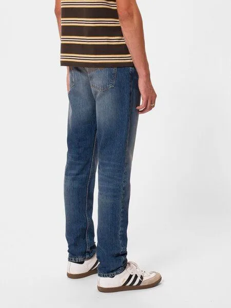 Nudie Jeans Nudie Jeans Straight Fit Jeans Steady Eddie II - Heavy Rain – Produktbild 1 von 4