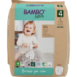 Bambo Nature Bambo Nature Training Pants - Größe 4 - 20 Stück – Produktbild 1 von 1