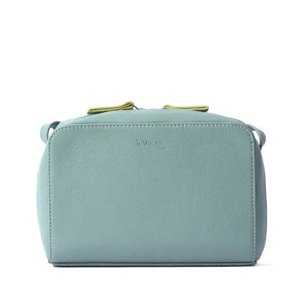 Vargu Vargu Leder-Umhängetasche Loreen 1, Mint green, – Produktbild 1 von 4