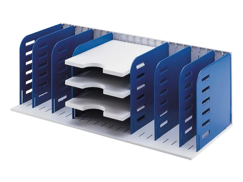 styro styro Styrorac Grundeinheit 8+3 grau/blau – Produktbild 1 von 1
