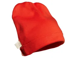 HANS NATUR Kinder Mütze Bio-Baumwolle rot Gr.110/128 – Produktbild 1 von 1