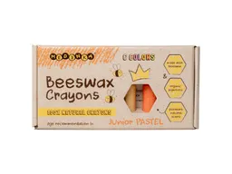 Medenka Bienen Wachsmalstifte Junior, 6 extra dicke Stifte Maße Stift 6 cm, Durchmesser 2 cm – Produktbild 1 von 1