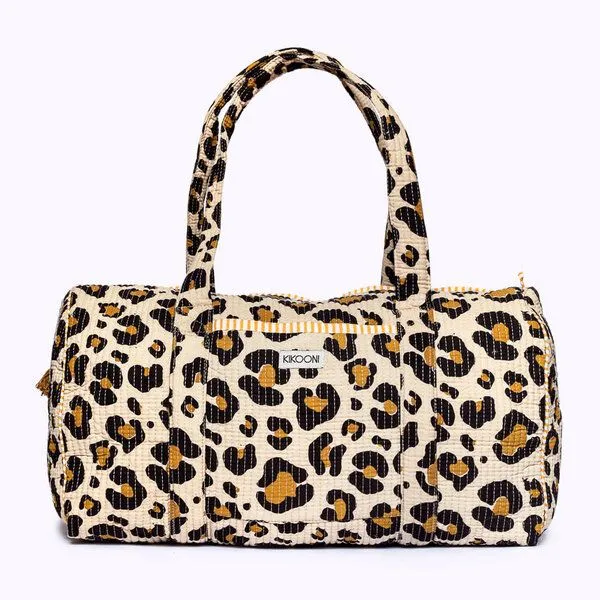 KIKOONI KIKOONI handgefertigte große Baumwolltasche "K. Shopper", Oh leo, – Produktbild 1 von 4