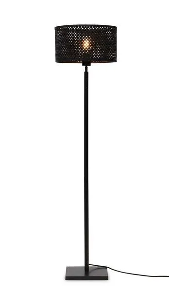 GOOD&MOJO GOOD&MOJO Stehlampe Java rechteckig, Schwarz, – Produktbild 2 von 4