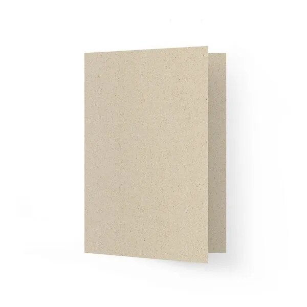 matabooks® matabooks® A6 Grußkarte aus nachhaltigem Graspapier – (20 Stück) – Produktbild 1 von 2