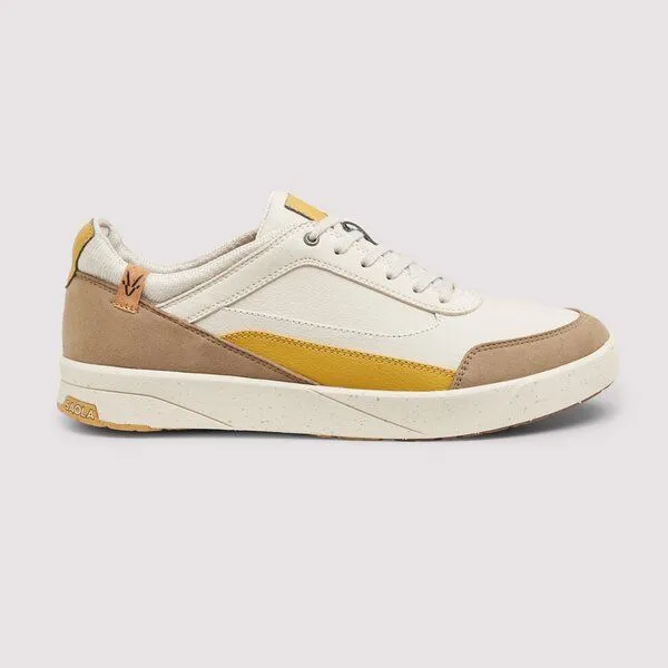 SAOLA SAOLA Quito M - leicht & vegan Sneaker mit elastischen Schnürsenkeln, Sand camel, – Produktbild 1 von 4