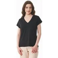 ORGANICATION ORGANICATION T-Shirt aus TENCEL Modal und Bio-Baumwolle, Black, – Produktbild 1 von 1
