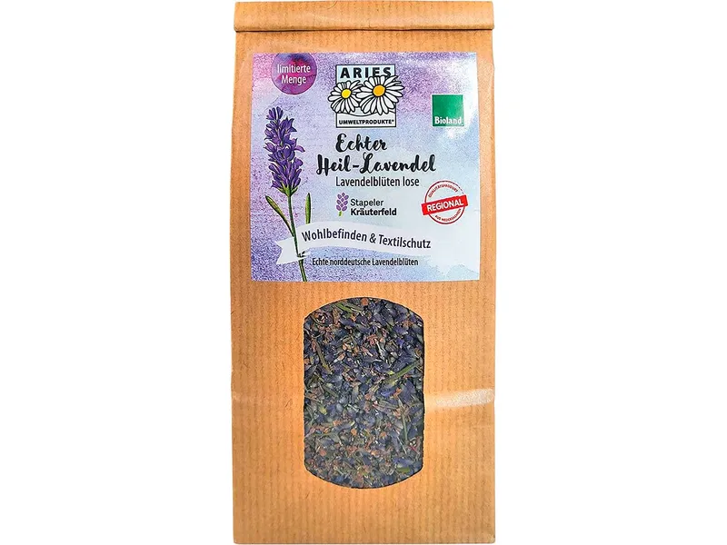 Aries ARIES Stapeler Bio-Lavendelblüten lose, 30 g – Produktbild 1 von 1