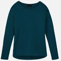 recolution Damen Longsleeve aus LENZING ECOVERO Viskose - FUCHSIA - recolution, Deep lake blue (blau), – Produktbild 1 von 1