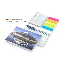 geiger notes geiger notes Geiger-Notes Brüssel Haftnotizen Recycling-Haftpapier, inkl. Druck, Softcove, Bunt, – Produktbild 1 von 1