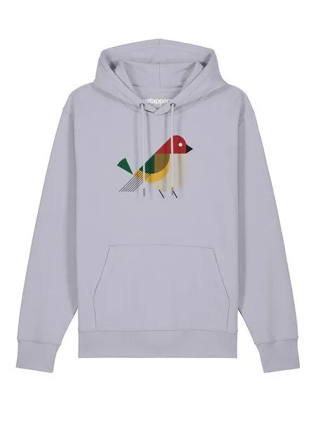 watapparel watapparel Hoodie Unisex Vogel, Lavender, – Produktbild 2 von 4
