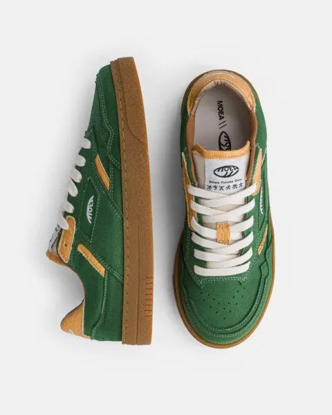 MoEa MoEa Sneakers Origin Low - Green & Yellow - Pineapple, Green, – Produktbild 2 von 4