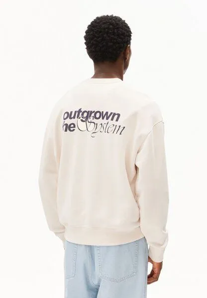 ARMEDANGELS ARMEDANGELS EMAAL OUTGROWN Herren Sweatshirt aus Bio-Baumwolle, Pure, – Produktbild 2 von 4