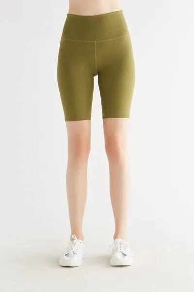 True North True North Damen Fit Shorts aus Bio-Baumwolle T1331, Olive-grün, – Produktbild 4 von 4