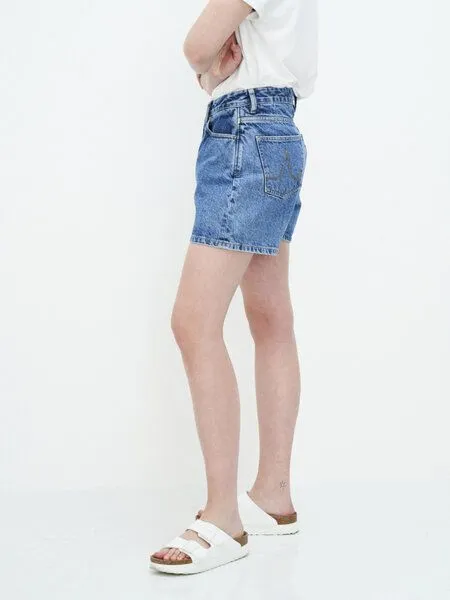 Kuyichi Kuyichi Jeansshorts - Demi Short, Blau (vintage blue), – Produktbild 6 von 6