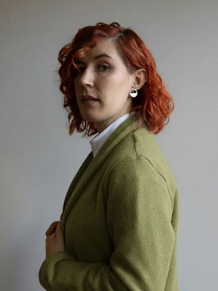 Ecostories Ecostories Cardigan Wolke 7 aus 100% Biobaumwollfleece, Tannengrün, – Produktbild 1 von 2