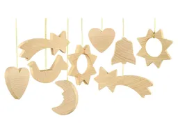 Nemmer Nemmer Christbaumschmuck aus Holz, Flachmodelle 24 Teile Weihnachtsschmuck aus Holz – Produktbild 1 von 1