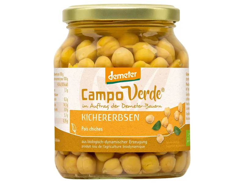 Campo Verde Campo Verde Bio-Kichererbsen, 350 g – Produktbild 1 von 1