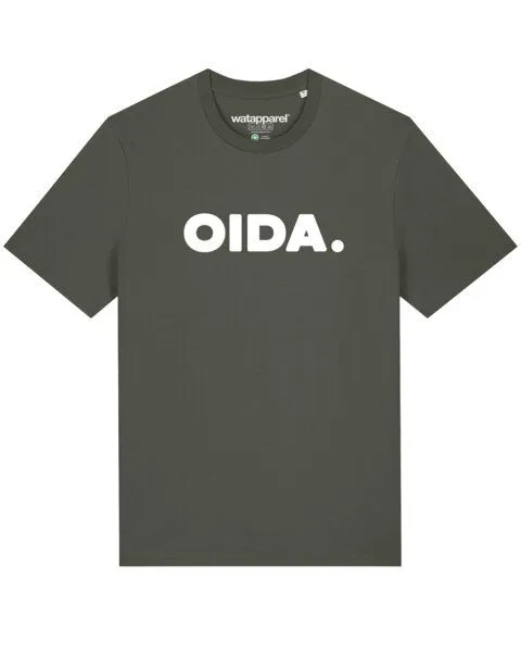 watapparel watapparel T-Shirt Unisex Oida, Khaki, – Produktbild 1 von 3