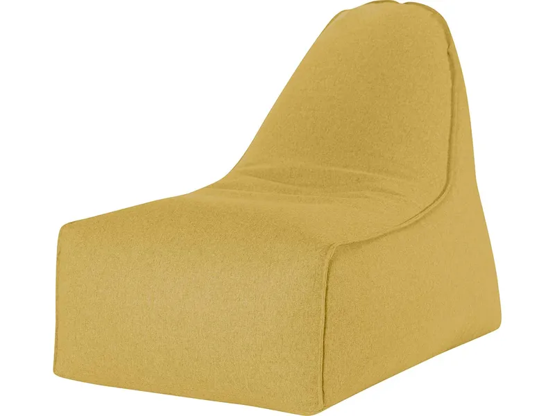 Sitzsack "Boogie", mit Griff, 100 x 70 x 80 cm, Senf, – Produktbild 1 von 1