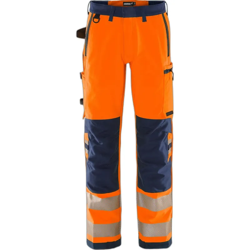 Fristads Sichtbare Arbeits Hose Klasse 2 Fristads Green 2645 GSTP, Orange, – Produktbild 1 von 1