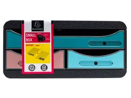 Exacompta Schubladenbox "Skandi", DIN A4+, 3 Schubladen, sortiert – Produktbild 1 von 1