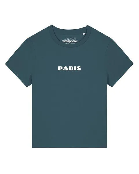watapparel watapparel T-Shirt Frauen Paris Flora, Stargazer, – Produktbild 1 von 2