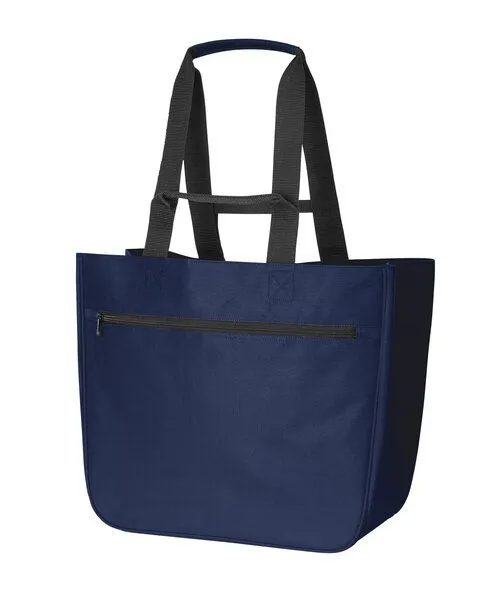 Halfar Halfar Shopper SOFTBASKET aus recyceltem Polyester 40 x 37 x 20 cm mit herausnehmbaren festem Boden, Gelb, – Produktbild 4 von 4