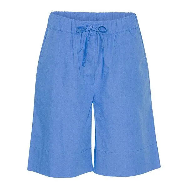 Basic Apparel Basic Apparel Kurze Hose - Tilde Shorts - aus Bio-Baumwolle, Blau (azureblue), – Produktbild 1 von 1