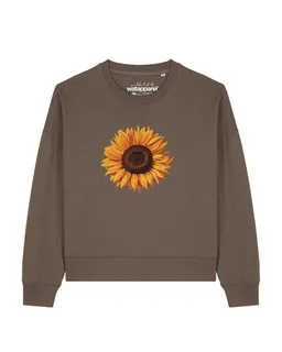 watapparel watapparel Sweatshirt Frauen Sonnenblume – Produktbild 1 von 1