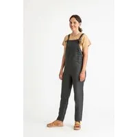 MATONA MATONA Damen vegan Overall Leinen Schwarz – Produktbild 1 von 1