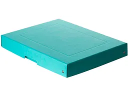 Falken Falken Aufbewahrungsbox "PURE Box" Pastell, DIN A4, 40 mm Höhe, azur – Produktbild 1 von 1