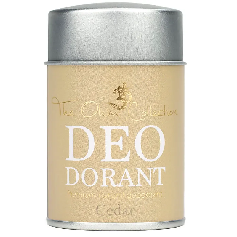 The Ohm Collection The Ohm Collection Deodorant Powder Cedar - 50gr – Produktbild 1 von 1