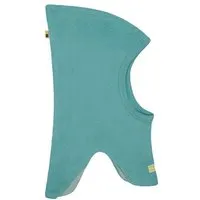loud proud loud + proud Babys & Kinder Wende-Schlupfmütze aus Baumwoll-Fleece, GOTS-zertifiziert, Oregano(grün), – Produktbild 1 von 1
