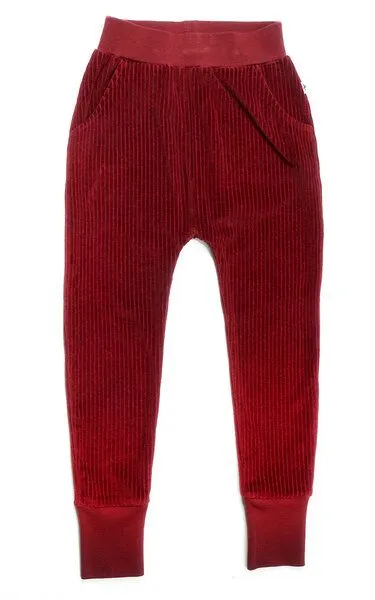 Leela Cotton Leela Cotton Kinder Cord-Hose Bio-Baumwolle, Bordeaux, – Produktbild 1 von 1