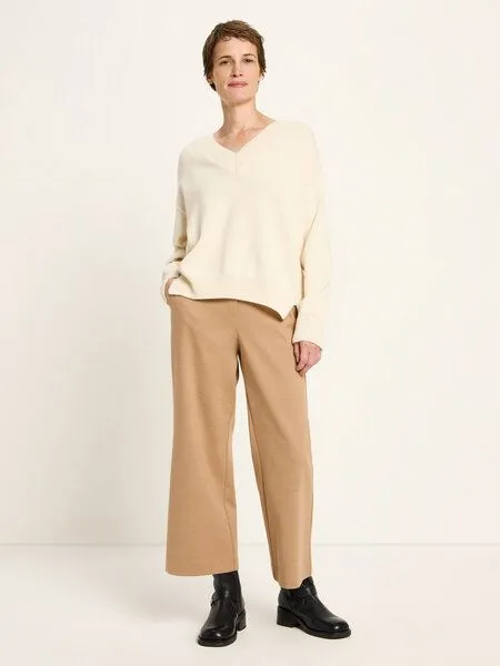 LANIUS LANIUS Pullover mit V-Ausschnitt, Off white, – Produktbild 4 von 5