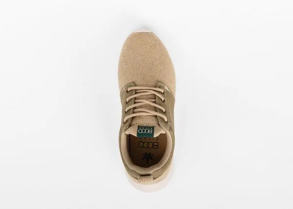 8000Kicks 8000Kicks Explorer V2 Beige und Grün - Wasserdichte Hanfschuhe – Produktbild 5 von 8