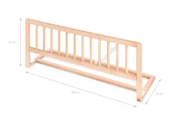 Pinolino Pinolino Bettschutzgitter „Classic“, unbehandelt – Produktbild 1 von 1