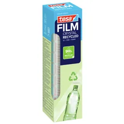 Tesa tesafilm "CRYSTAL RECYCLED" 10 Rollen, 10 m x 15 mm – Produktbild 1 von 1