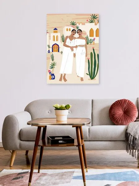 Photocircle Photocircle Poster / Leinwandbild - Grow Together Kinda Love – Produktbild 2 von 4