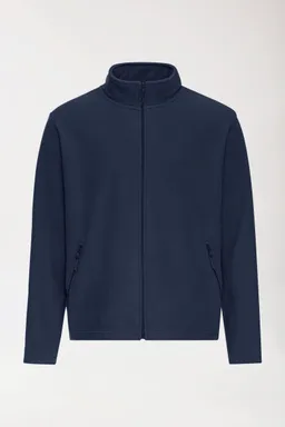 BERUFSBEKLEIDUNG Fleecejacke Herren - Stehkragen, nachtblau - Berufsbekleidung.de – Produktbild 1 von 1